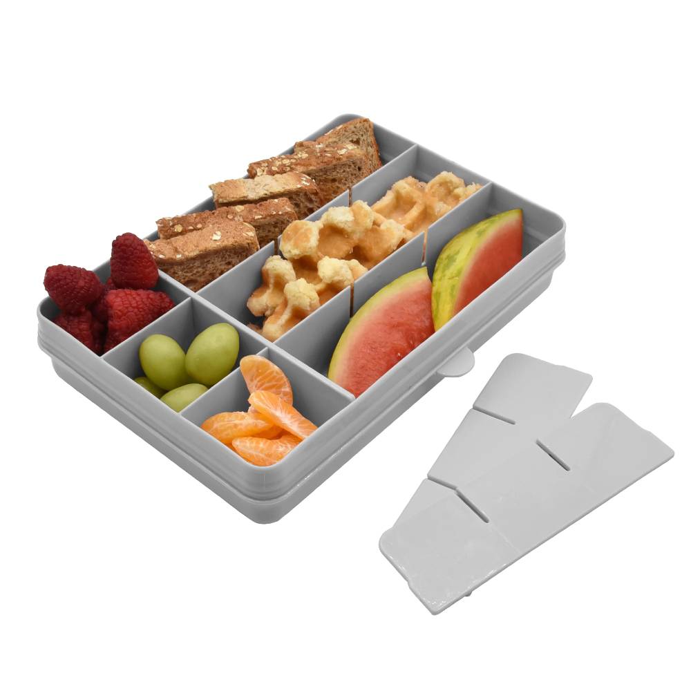 Melii Snackle Box with removable dividers available at Bear & Moo