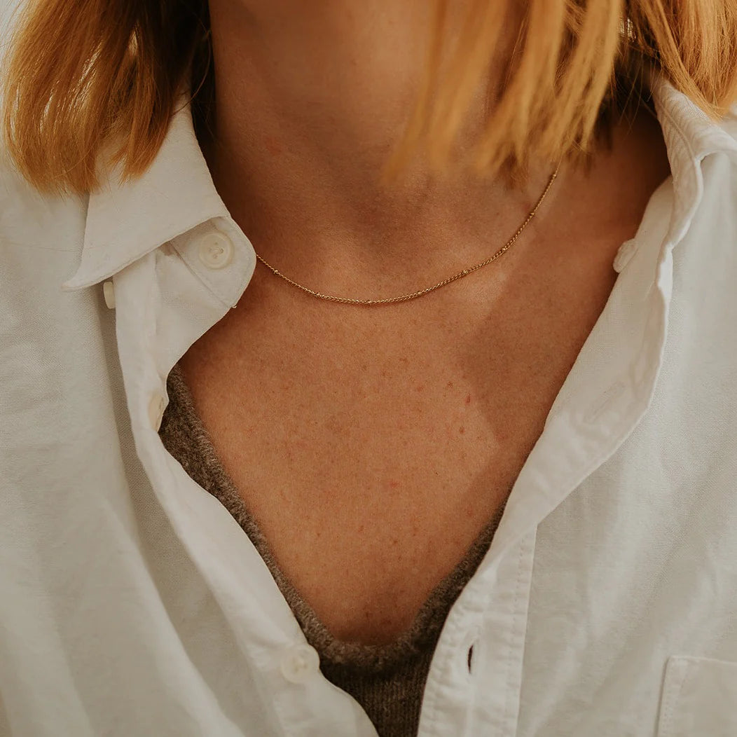 Katyb Jewellery Bobble Chain Necklace available at Bear & Moo