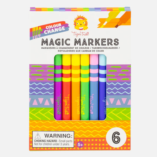 Tiger Tribe Colour Change Magic Markers available at Bear & Moo