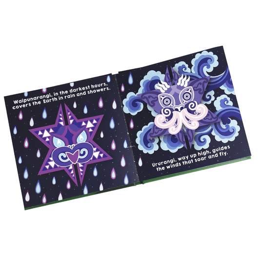 NZ Matariki, Matariki Glow-In-The-Dark Board Book available at Bear & Moo