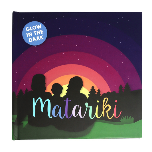 NZ Matariki, Matariki Glow-In-The-Dark Board Book available at Bear & Moo