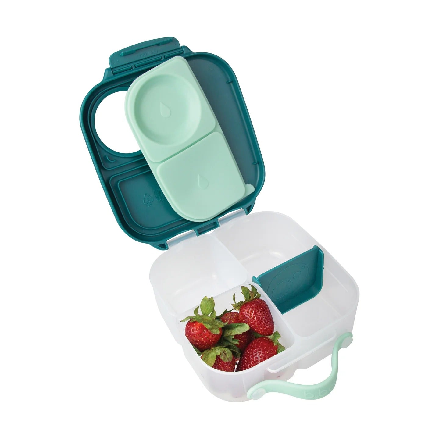 B.box Mini Lunchbox in Emerald Forest available at Bear & Moo