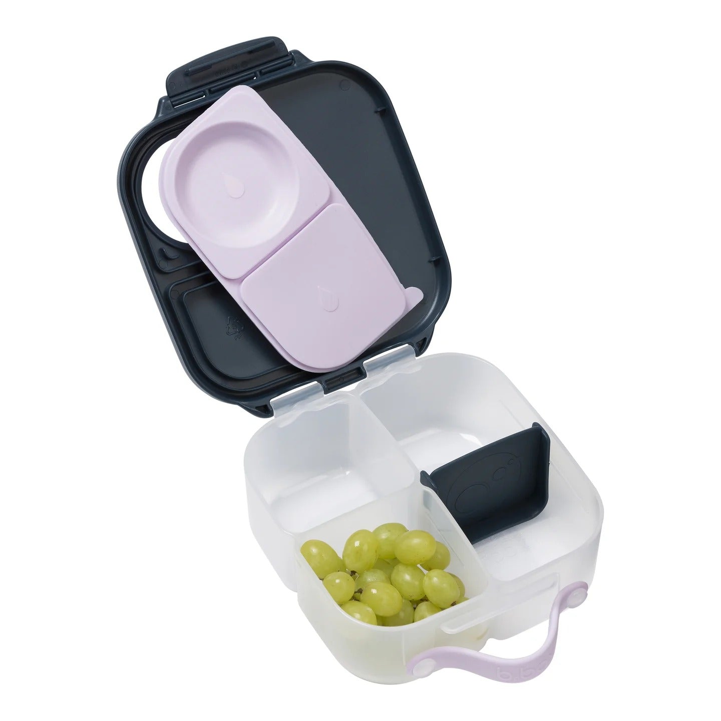 B.box Mini Lunchbox in Indigo Rose available at Bear & Moo