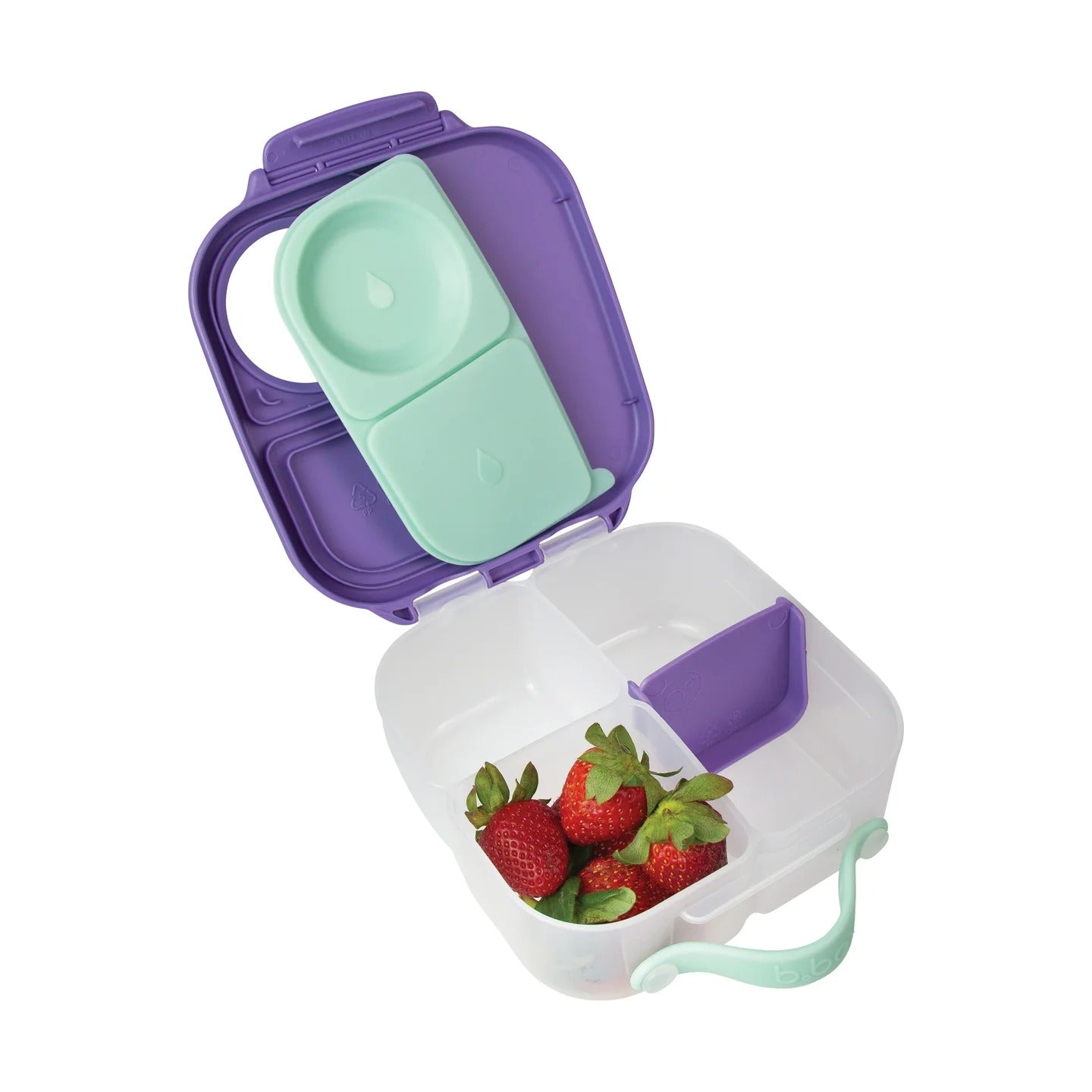 B.box Mini Lunchbox in Lilac Pop available at Bear & Moo