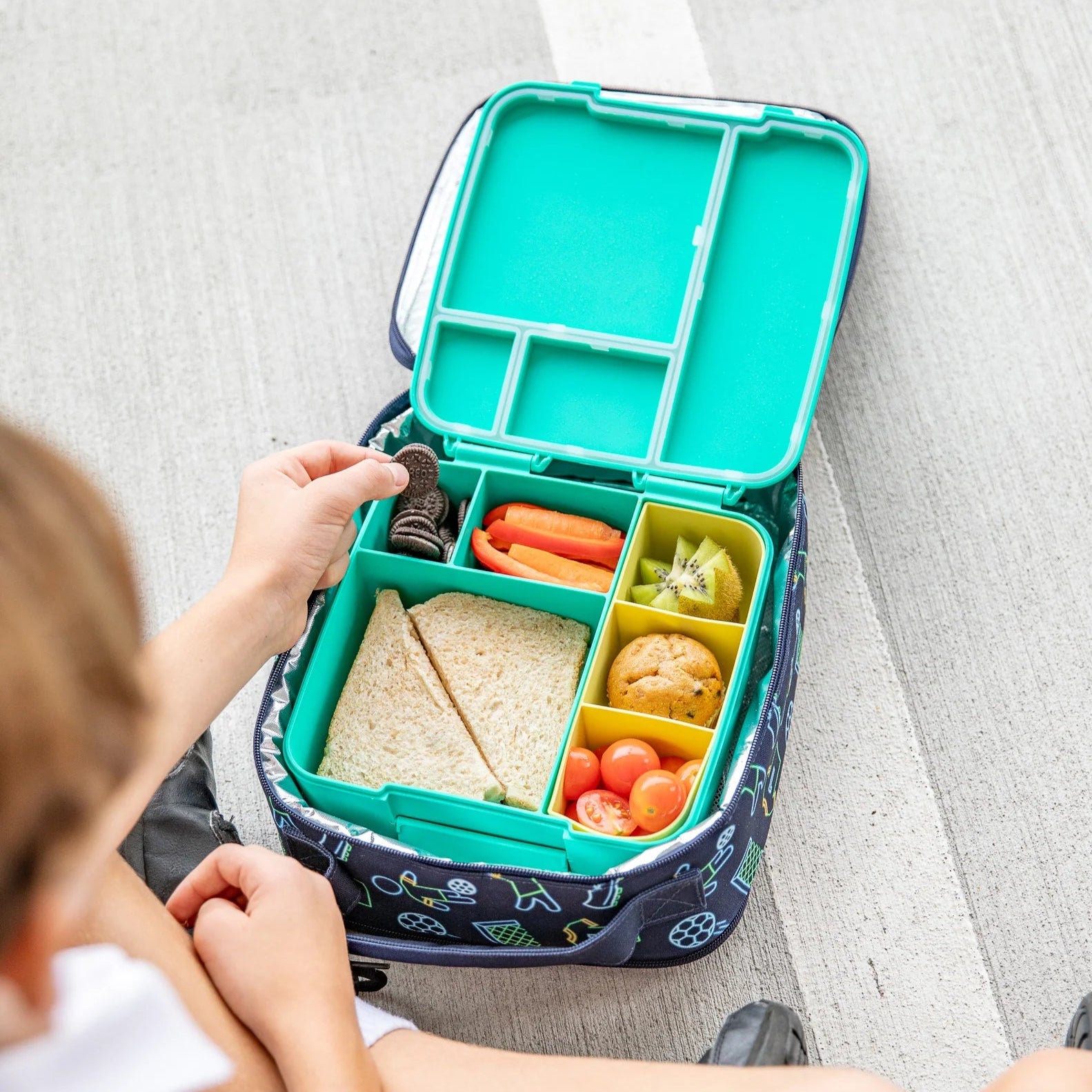 Montii Feast Bento Lunch Box available at Bear & Moo
