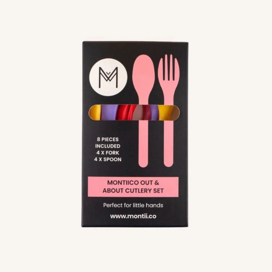 Montii Out & About Cutlery Set available at Bear & Moo