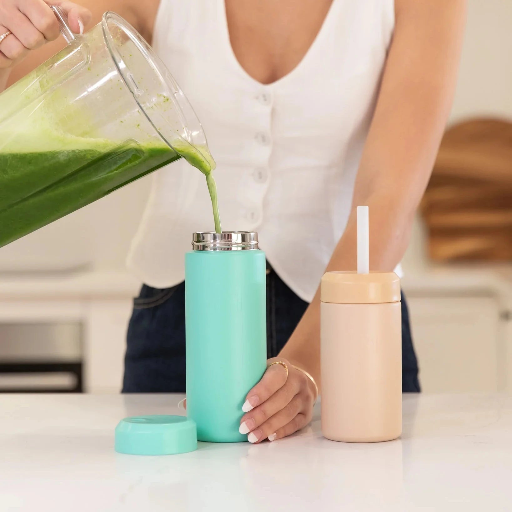 Montii Fusion Insulated Bottle & Cup Base | 475ml available at Bear & Moo