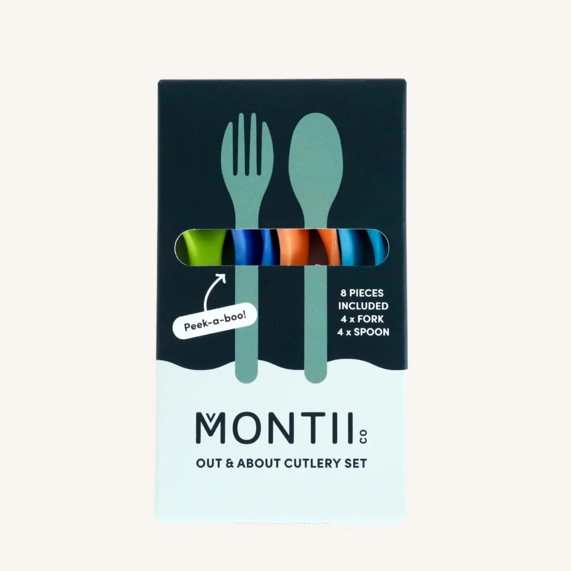 Montii Out & About Cutlery Set available at Bear & Moo