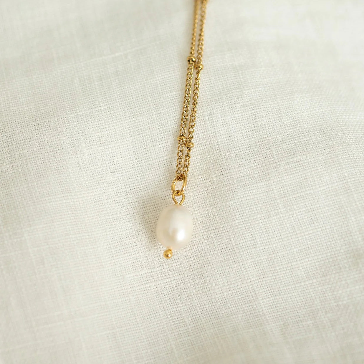 Katyb Jewellery Pearl Necklace available at Bear & Moo