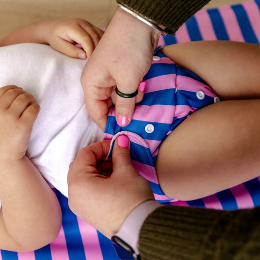 Bubblegum Cloth Nappy | One Size Fits Most