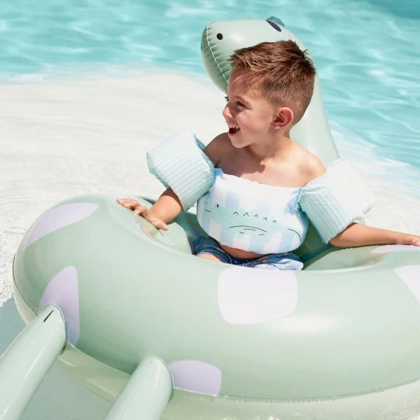 Swim Essentials Puddle Jumper Swim Vest in Crocodile print available at Bear & Moo