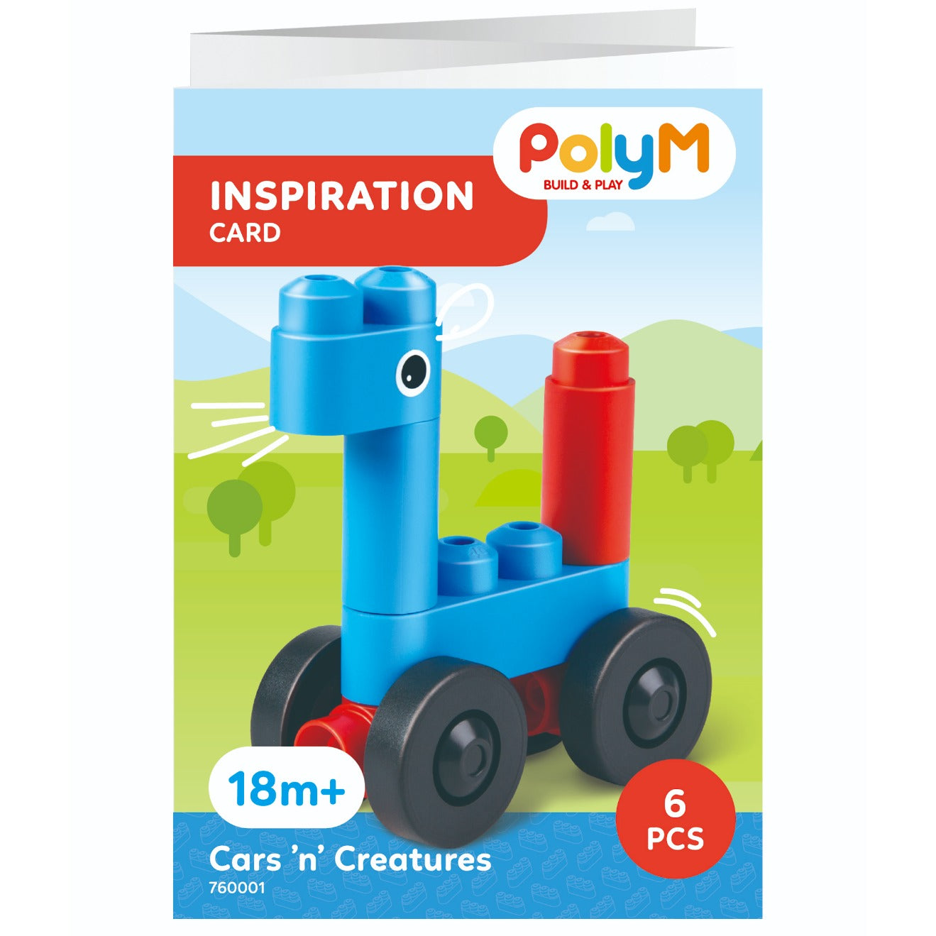 PolyM Build & Play Blocks Cars ’n’ Creatures available at Bear & Moo