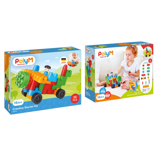 PolyM Creative Starter Kit | Building Block Toys available at Bear & Moo