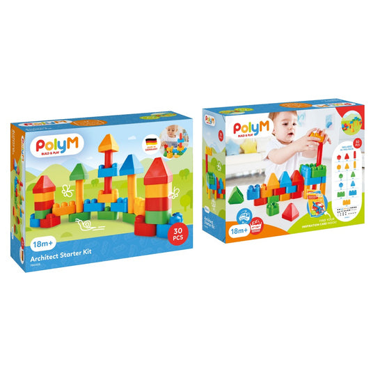 PolyM Architect Starter Kit | Building Block Toys available at Bear & Moo