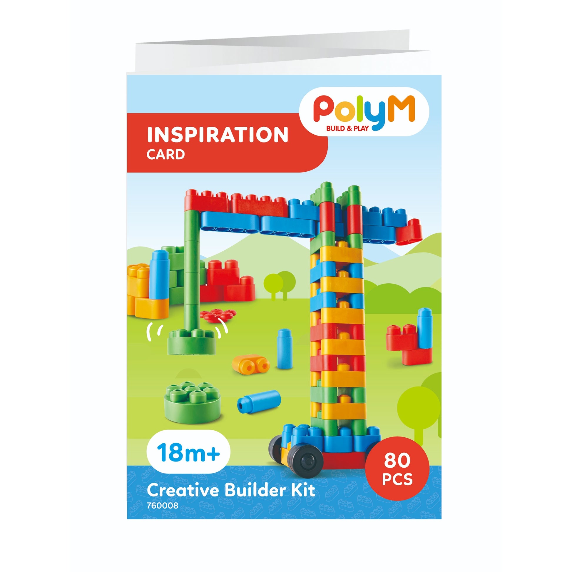 PolyM Creative Builder Kit | Building Block Toys available at Bear & Moo