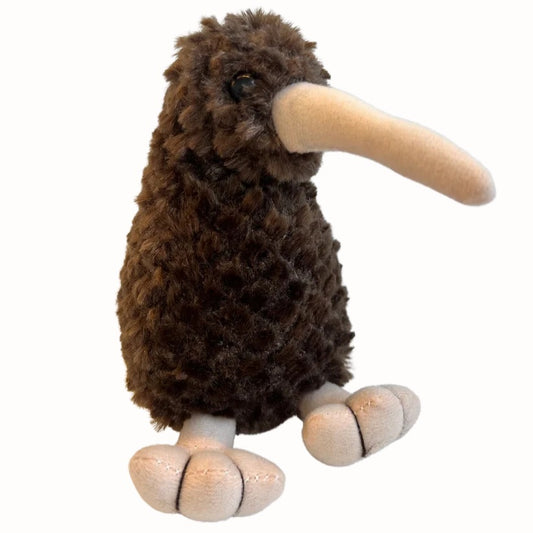 Pee Wee the Kiwi soft toy available at Bear & Moo