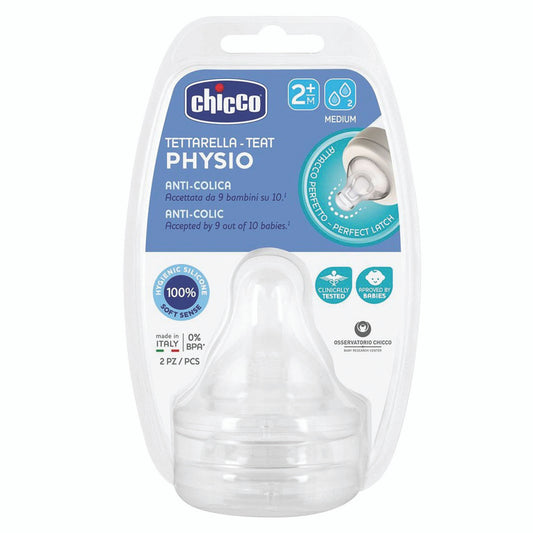 Chicco Perfect 5 Teat in Medium Flow available at Bear & Moo