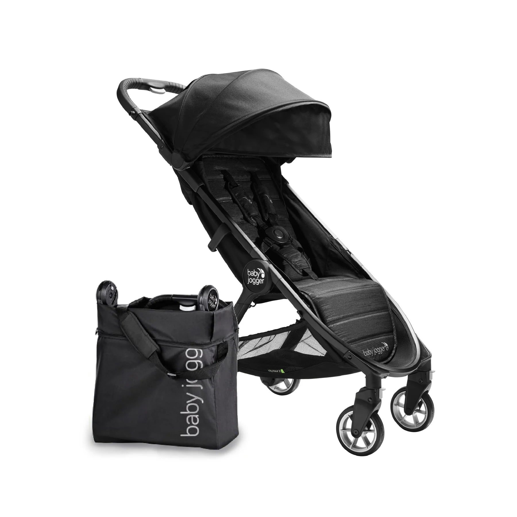 Baby Jogger City Tour 2 Single | Pitch Black available at Bear & Moo