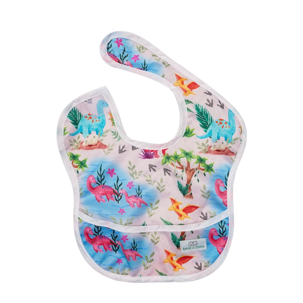 Bear & Moo Classic Bib | Prehistoric