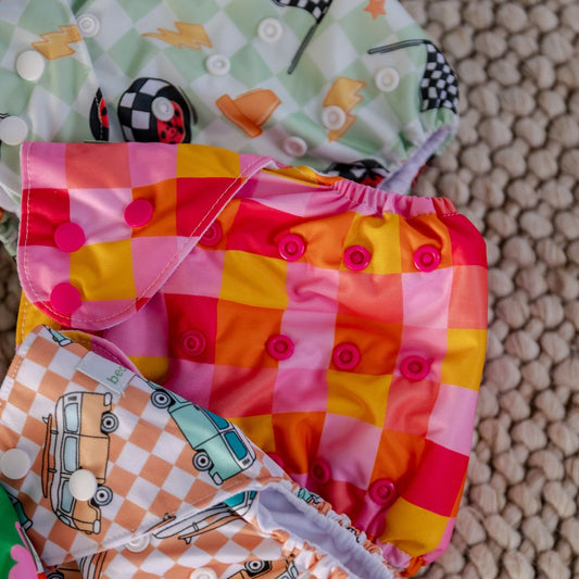 Mosaic Pop Cloth Nappy | One Size Fits Most