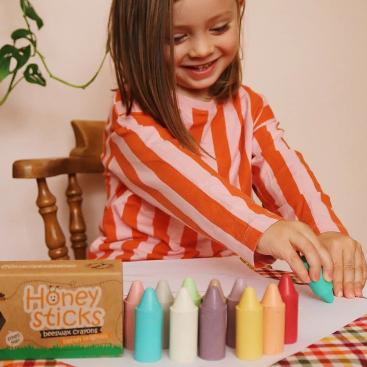 Honeysticks Originals | Pastel crayons available at Bear & Moo