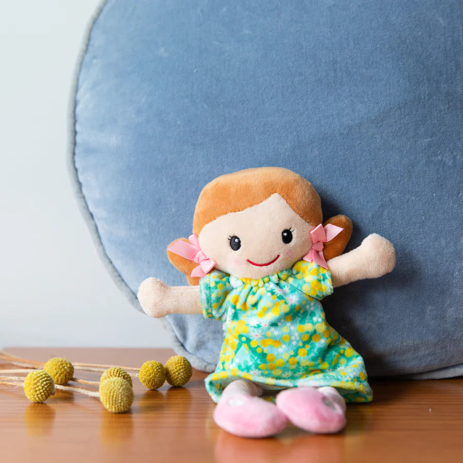 Tiger Tribe Mini Rag Doll | Nellie available at Bear & Moo