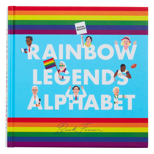 Rainbow Legends Alphabet Book from Alphabet Legends available at Bear & Moo