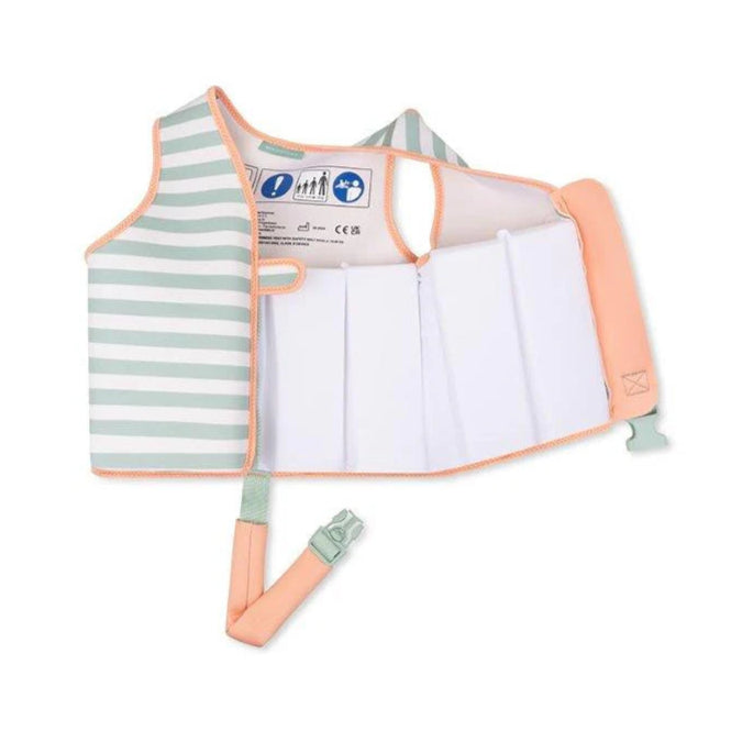 Swim Essentials Kids Swimming Vest | Resort Stripe Koala available at Bear & Moo