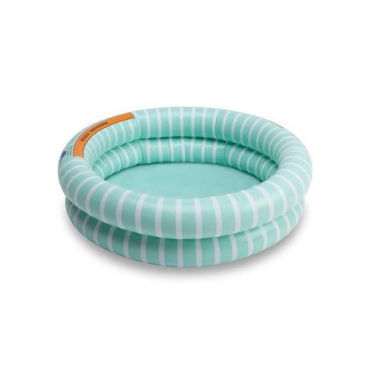 Swim Essentials Baby Pool | Resort Stripes available at Bear & Moo
