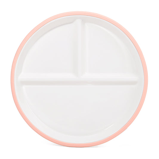 Baby & Toddler Divided Plate | Ceramic with Silicone Suction