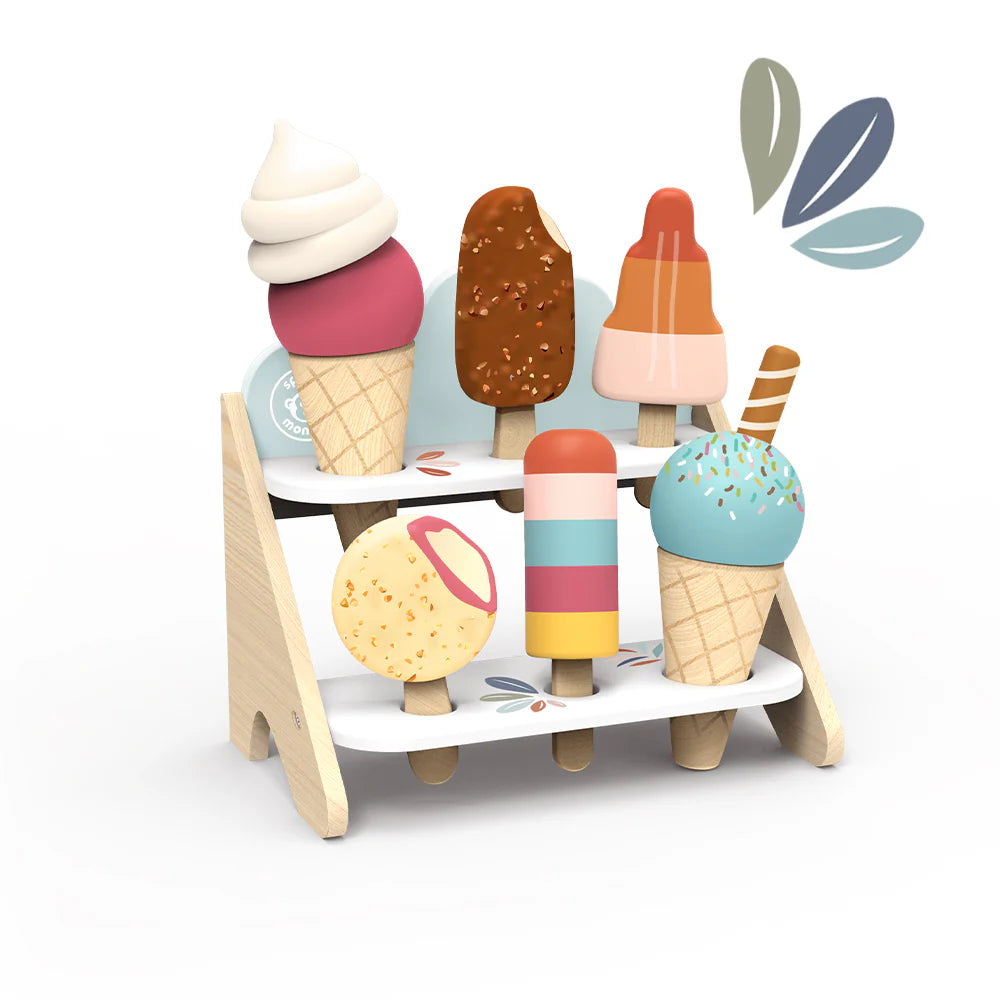 Speedy Monkey Ice Cream Shop available at Bear & Moo