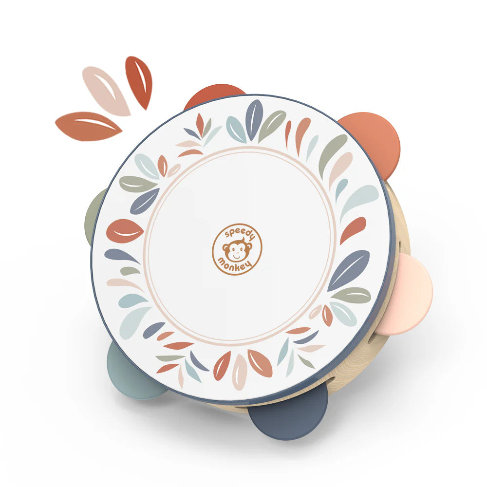 Speedy Monkey Tambourine available at Bear & Moo