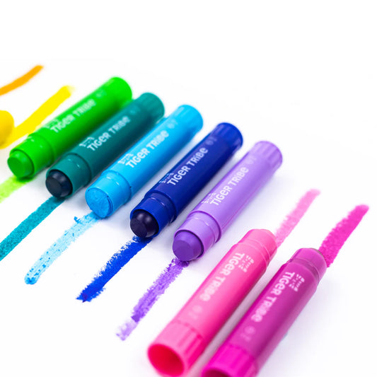 Tiger Tribe Mini Silk Crayons available at Bear & Moo