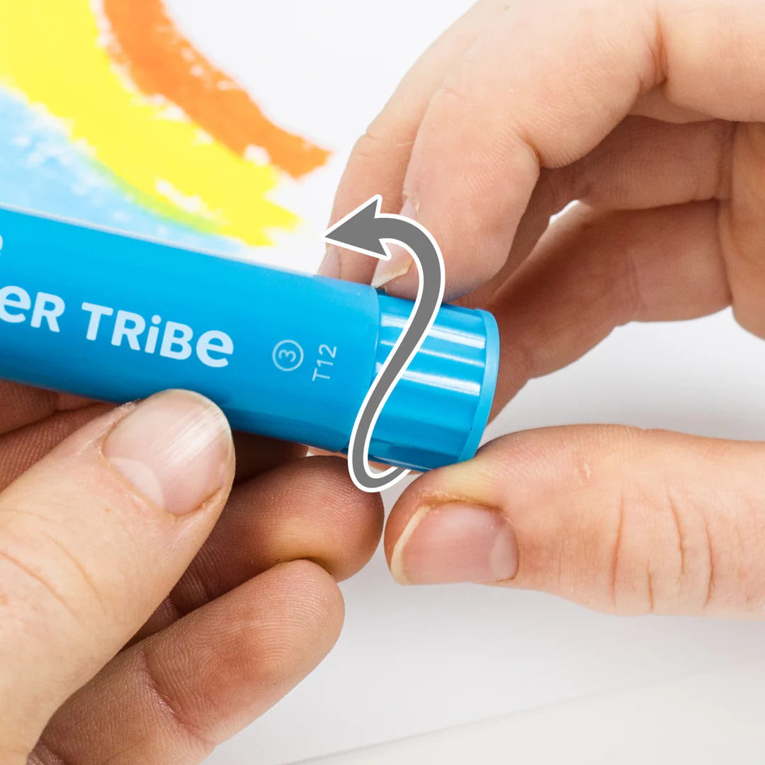 Tiger Tribe Mini Silk Crayons available at Bear & Moo