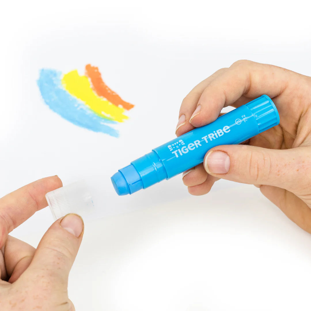 Tiger Tribe Mini Silk Crayons available at Bear & Moo