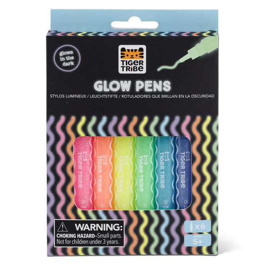 Tiger Tribe Glow Pens available at Bear & Moo