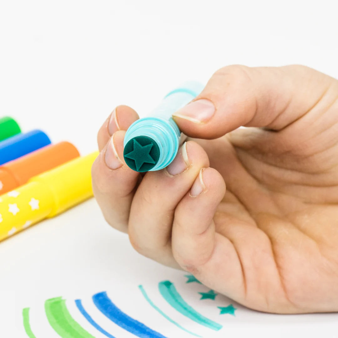 Tiger Tribe Dual-Tip Stamp Markers available at Bear & Moo