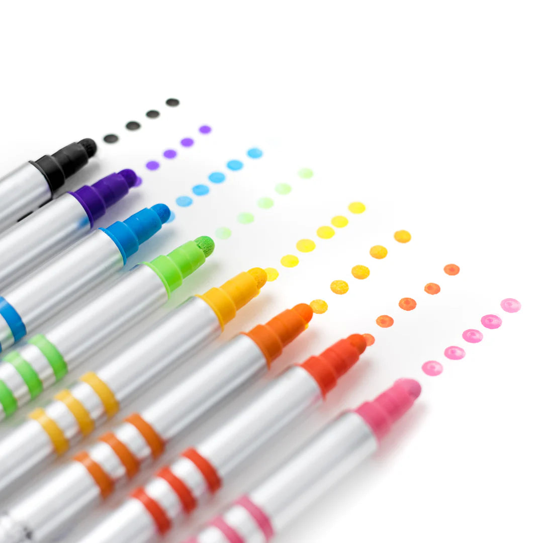Tiger Tribe Dual-Tip Stamp Markers available at Bear & Moo