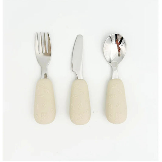 Petite Eats Toddler Cutlery available at Bear & Moo