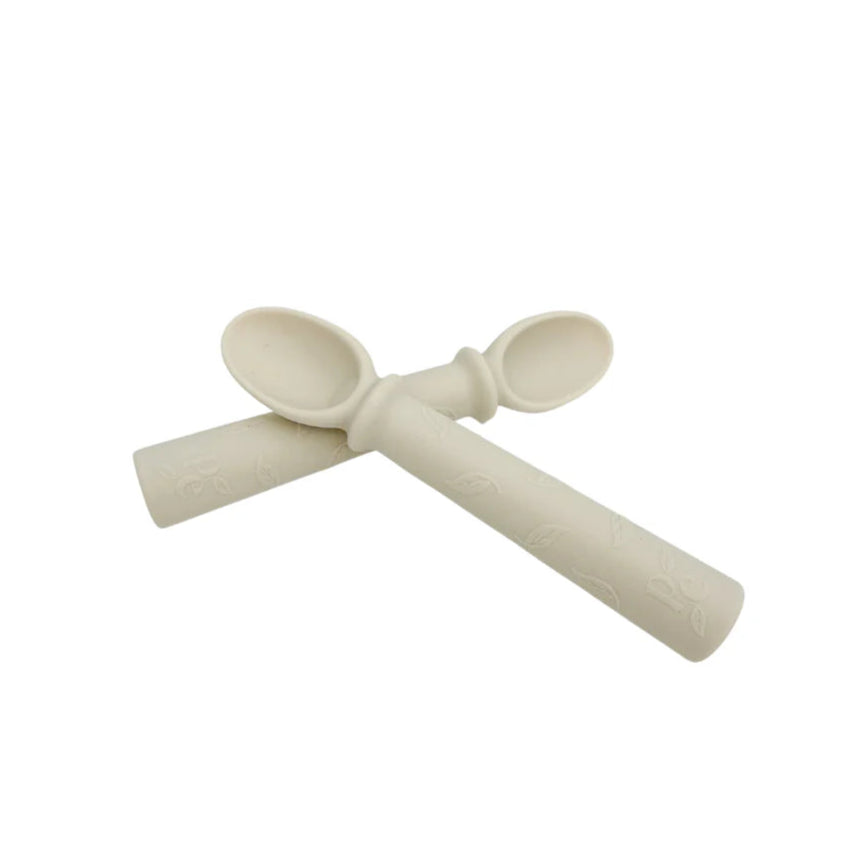 Petite Eats Silicone Baby Spoons available at Bear & Moo