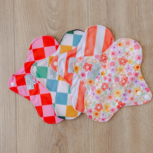 Reusable Sanitary Pad | Raspberry Slice