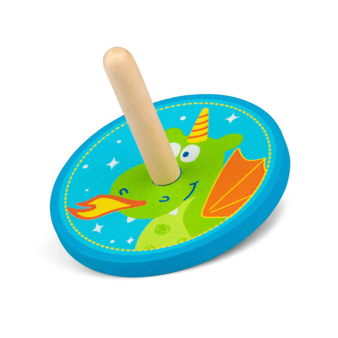 Wooden Spinning Top available at Bear & Moo