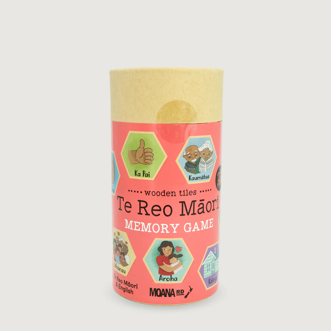 Moana Road Te Reo Māori Memory Game available at Bear & Moo