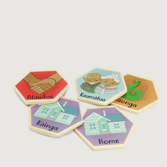 Moana Road Te Reo Māori Memory Game available at Bear & Moo