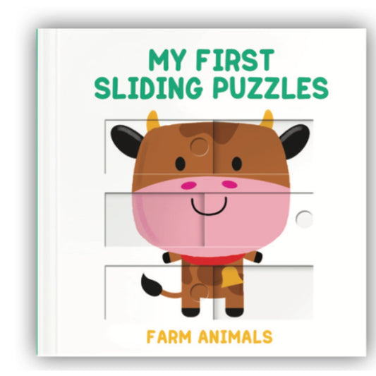 My First Sliding Puzzle | Farm Animals available at Bear & Moo