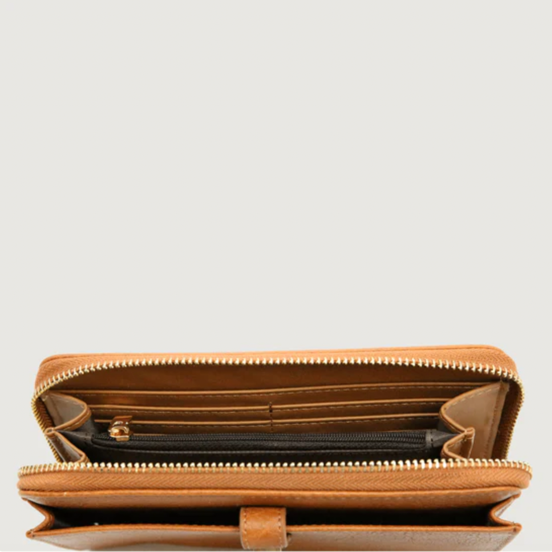 Moana Road The Fitzroy Wallet in Tan available at Bear & Moo