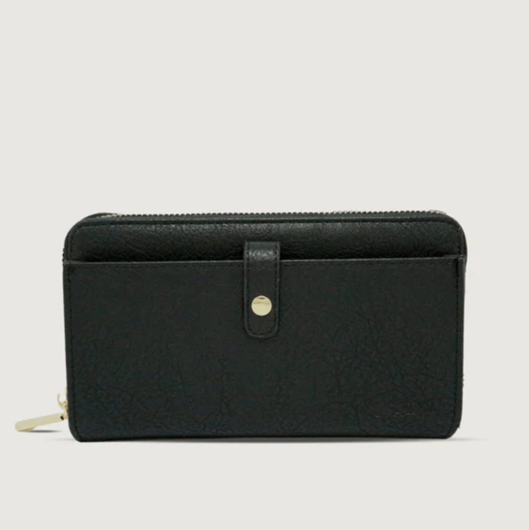 Moana Road The Fitzroy Wallet in Black available at Bear & Moo