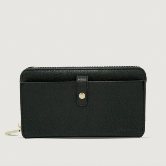 Moana Road The Fitzroy Wallet in Black available at Bear & Moo