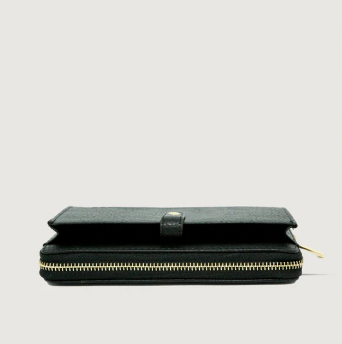 Moana Road The Fitzroy Wallet in Black available at Bear & Moo