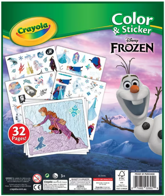 Colour & Sticker Activity Set | Frozen